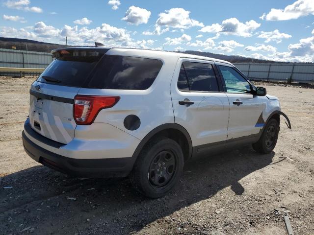 1FM5K8AR4KGA19989 - 2019 FORD EXPLORER POLICE INTERCEPTOR ვერცხლისფერი ფოტო 3