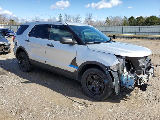 1FM5K8AR4KGA19989 - 2019 FORD EXPLORER POLICE INTERCEPTOR ვერცხლისფერი ფოტო 4