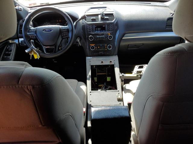 1FM5K8AR4KGA19989 - 2019 FORD EXPLORER POLICE INTERCEPTOR ვერცხლისფერი ფოტო 8