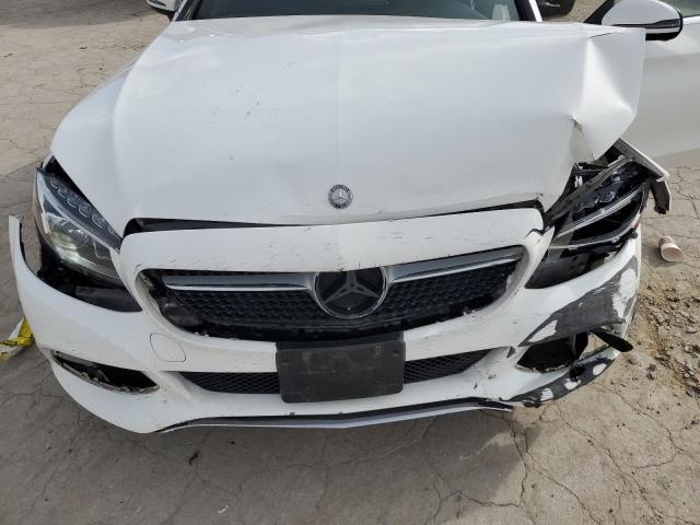 WDDWK4JB2HF561987 - 2017 MERCEDES-BENZ C 300 WHITE photo 11