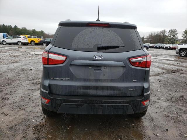 MAJ6S3GL8KC264273 - 2019 FORD ECOSPORT SE Gris foto 6