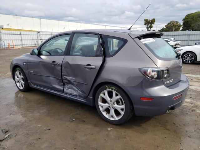 JM1BK344881879979 - 2008 MAZDA 3 HATCHBACK GRAY photo 2