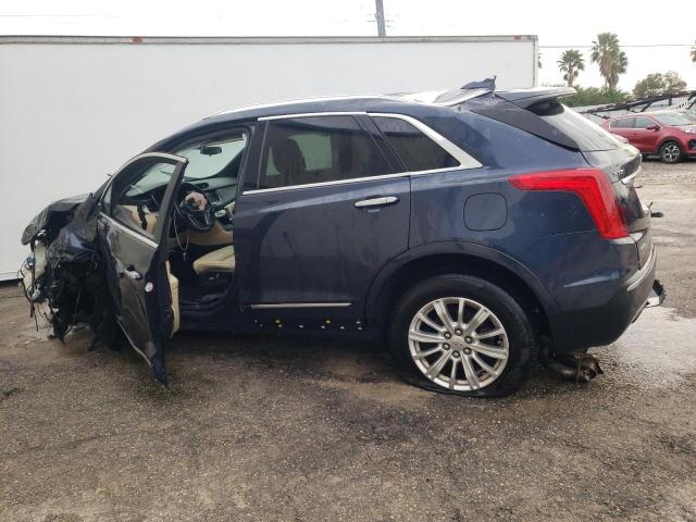 1GYKNBRS1JZ170059 - 2018 CADILLAC XT5 BLUE photo 2