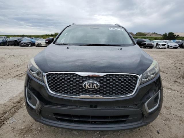 5XYPG4A30JG383251 - 2018 KIA SORENTO LX BLACK photo 5