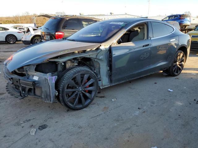 2014 TESLA MODEL S, 