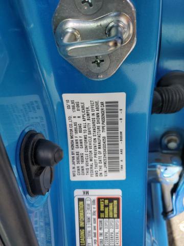 JHMZE2H53AS034250 - 2010 HONDA INSIGHT LX BLUE photo 12