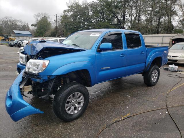 3TMJU4GNXAM101112 - 2010 TOYOTA TACOMA DOUBLE CAB PRERUNNER BLUE photo 1
