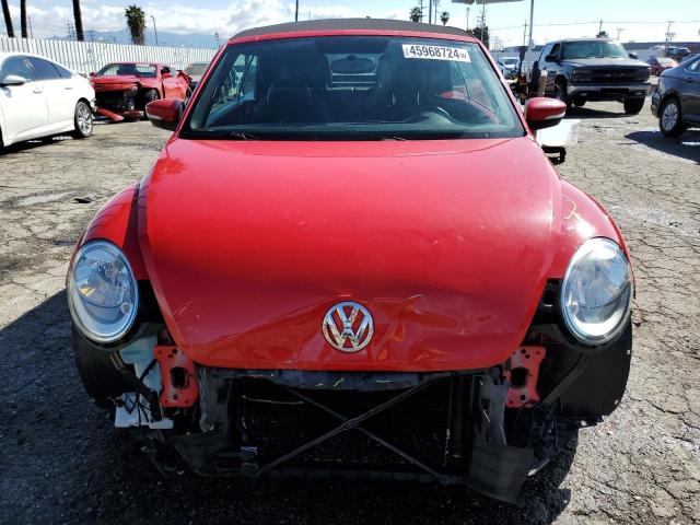 3VW5P7AT0EM804738 - 2014 VOLKSWAGEN BEETLE RED photo 5