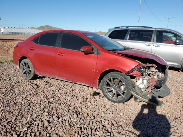 5YFBURHE3FP325791 - 2015 TOYOTA COROLLA L RED photo 4