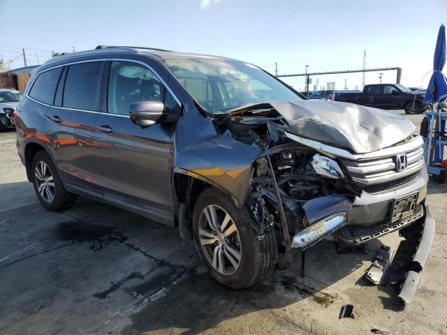 5FNYF5H5XHB016279 - 2017 HONDA PILOT EXL GRAY photo 4