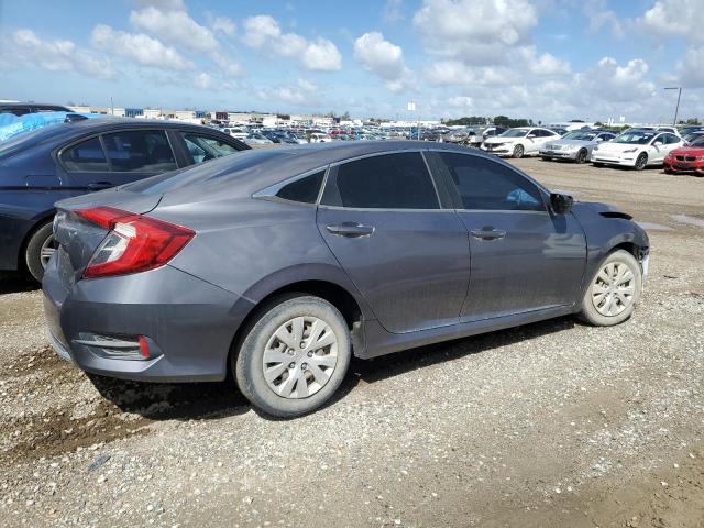 2HGFC2F61LH541584 - 2020 HONDA CIVIC LX GRAY photo 3