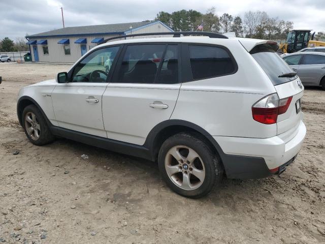 WBXPC93468WJ16937 - 2008 BMW X3 3.0SI WHITE photo 2