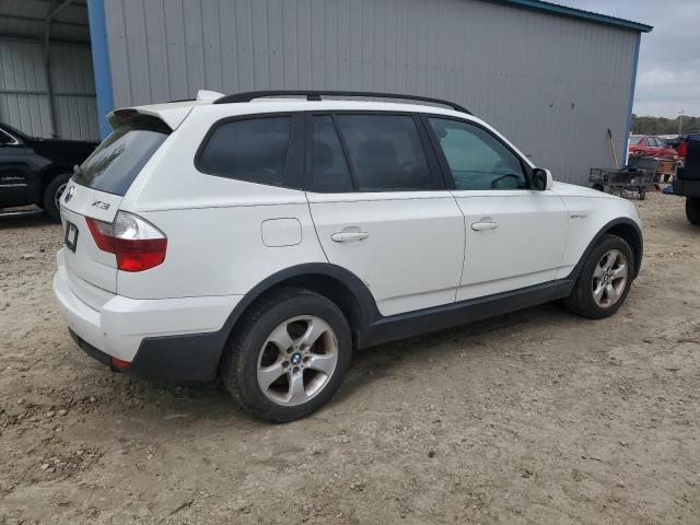 WBXPC93468WJ16937 - 2008 BMW X3 3.0SI WHITE photo 3