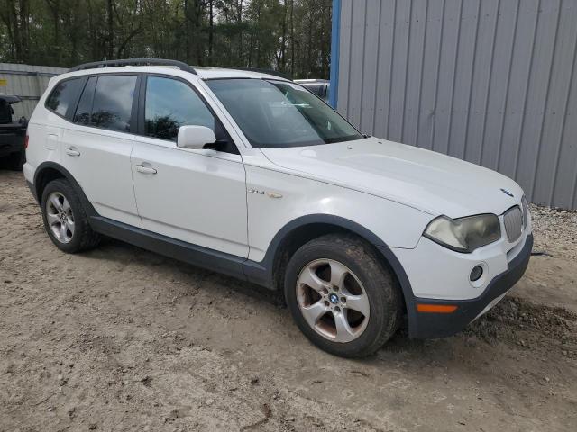 WBXPC93468WJ16937 - 2008 BMW X3 3.0SI WHITE photo 4