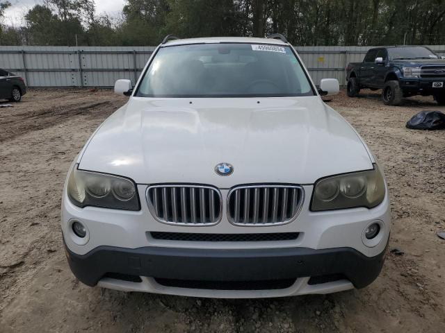 WBXPC93468WJ16937 - 2008 BMW X3 3.0SI WHITE photo 5