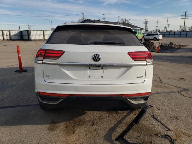 1V26C2CA6LC202845 - 2020 VOLKSWAGEN ATLAS CROS SE WHITE photo 6