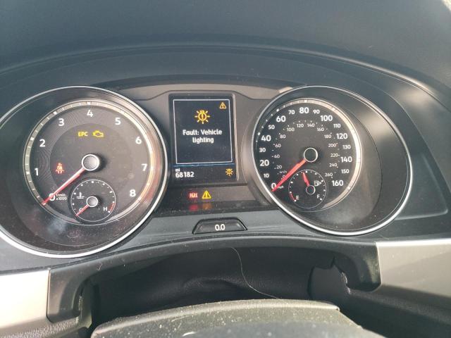 1V26C2CA6LC202845 - 2020 VOLKSWAGEN ATLAS CROS SE WHITE photo 9