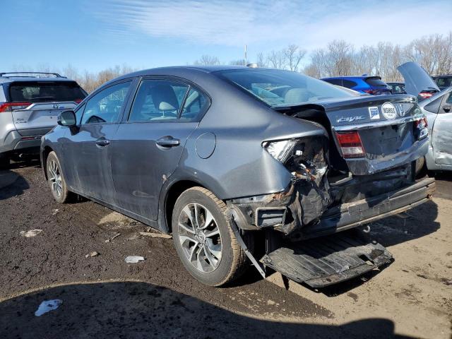 2HGFB2F92DH512013 - 2013 HONDA CIVIC EXL ნაცრისფერი ფოტო 2