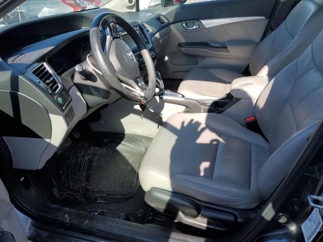 2HGFB2F92DH512013 - 2013 HONDA CIVIC EXL ნაცრისფერი ფოტო 7