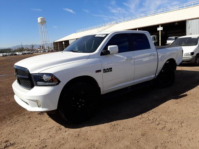 1C6RR7MT7JS214989 - 2018 RAM 1500 SPORT WHITE photo 1