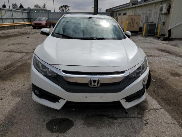 19XFC1F78GE039738 - 2016 HONDA CIVIC EXL WHITE photo 5