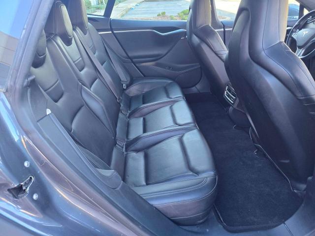 5YJSA1H29EFP62771 - 2014 TESLA MODEL S GRAY photo 6