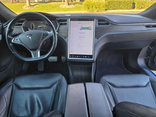 5YJSA1H29EFP62771 - 2014 TESLA MODEL S GRAY photo 9