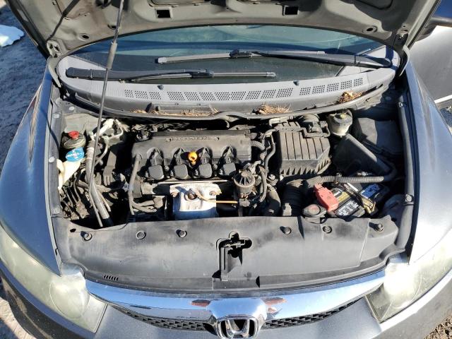 2HGFA16649H340187 - 2009 HONDA CIVIC LX-S 灰色 照片 11