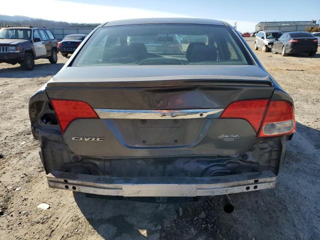 2HGFA16649H340187 - 2009 HONDA CIVIC LX-S 灰色 照片 6