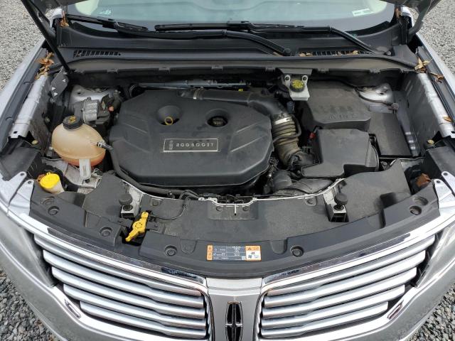 5LMCJ2C96HUL35387 - 2017 LINCOLN MKC SELECT Արծաթագույն լուսանկար 12