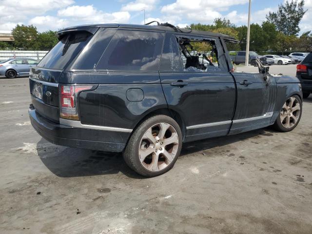 SALGV3TFXFA203717 - 2015 LAND ROVER RANGE ROVE AUTOBIOGRAPHY BLACK photo 3