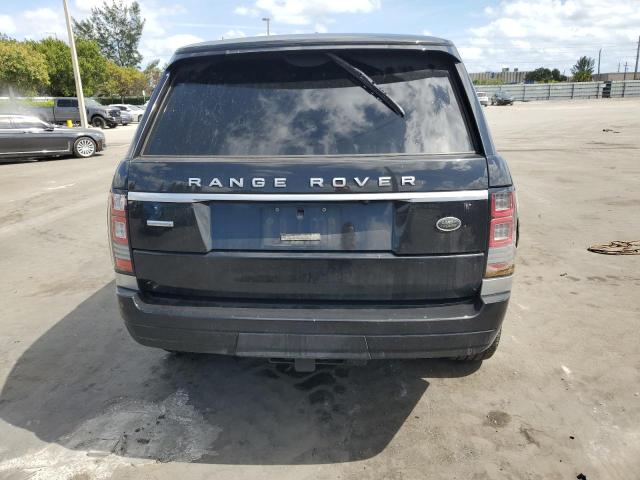 SALGV3TFXFA203717 - 2015 LAND ROVER RANGE ROVE AUTOBIOGRAPHY BLACK photo 6