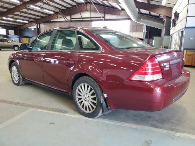 1MEHM43197G607467 - 2007 MERCURY MONTEGO PREMIER BURGUNDY photo 2