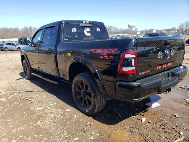 3C6UR5FL9MG512029 - 2021 RAM 2500 LARAMIE BLACK photo 2