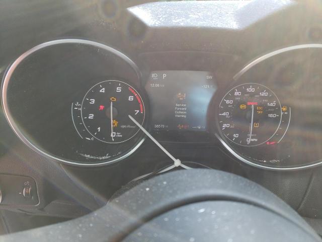 ZASFAKPN6J7B69931 - 2018 ALFA ROMEO STELVIO SPORT შავი ფოტო 9