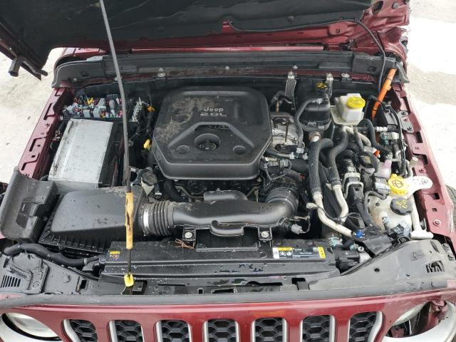 1C4JJXP66MW676993 - 2021 JEEP WRANGLER U SAHARA 4XE BURGUNDY photo 12