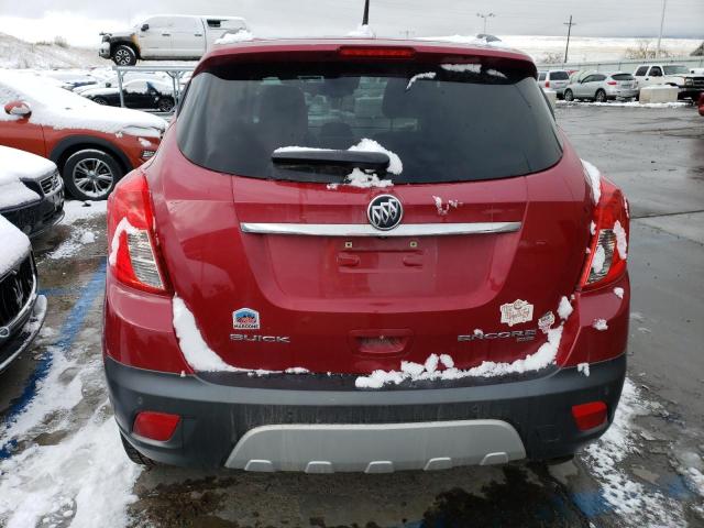 KL4CJHSB1EB623768 - 2014 BUICK ENCORE PREMIUM RED photo 6