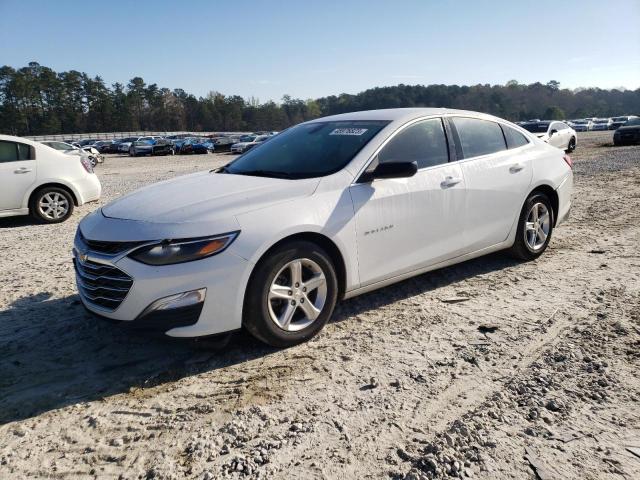 1G1ZB5STXLF157700 - 2020 CHEVROLET MALIBU LS WHITE photo 1