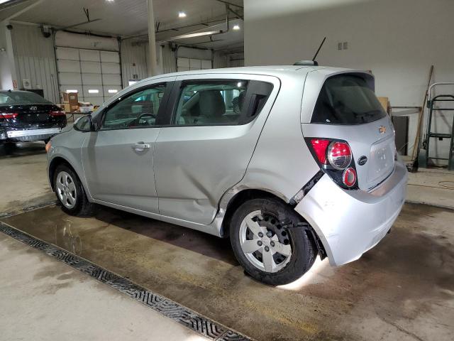 1G1JB6SG3F4125628 - 2015 CHEVROLET SONIC LS SILVER photo 2