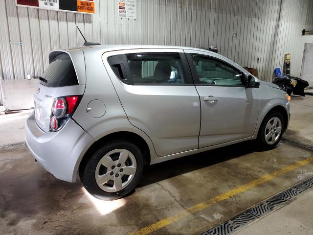 1G1JB6SG3F4125628 - 2015 CHEVROLET SONIC LS SILVER photo 3
