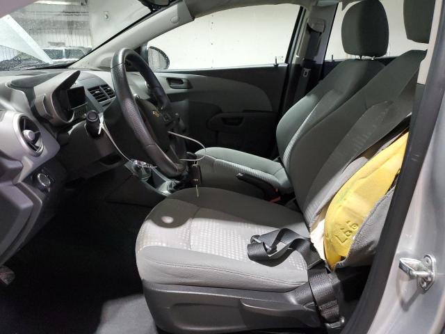 1G1JB6SG3F4125628 - 2015 CHEVROLET SONIC LS SILVER photo 7