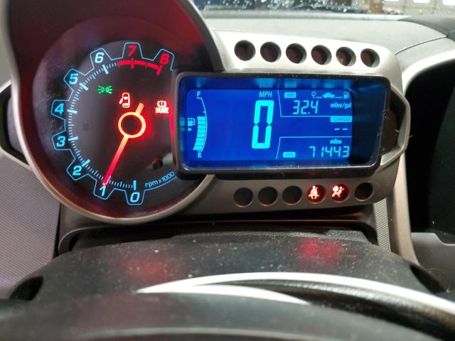 1G1JB6SG3F4125628 - 2015 CHEVROLET SONIC LS SILVER photo 9