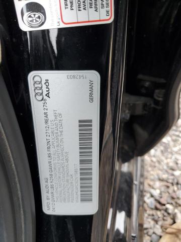 WAUHGAFCXCN158517 - 2012 AUDI A6 PRESTIGE 黑色 照片 12