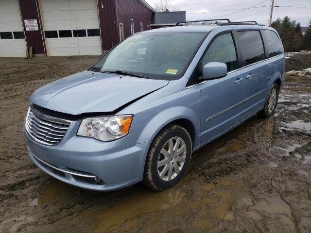 2C4RC1BG8DR548449 - 2013 CHRYSLER TOWN & COU TOURING BLUE photo 1