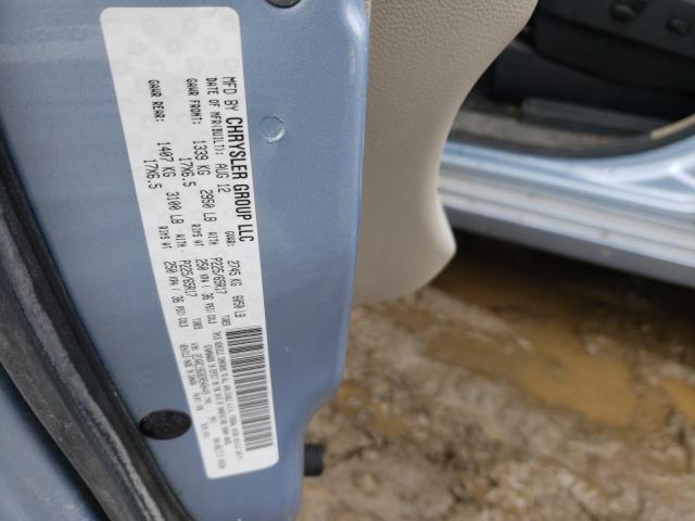 2C4RC1BG8DR548449 - 2013 CHRYSLER TOWN & COU TOURING 蓝色 照片 14