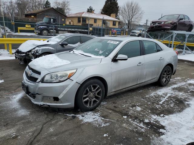 1G11D5RR0DF114356 - 2013 CHEVROLET MALIBU 1LT SILVER photo 1