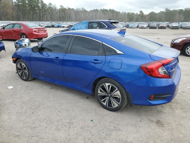 19XFC1E35HE028258 - 2017 HONDA CIVIC EX BLUE photo 2