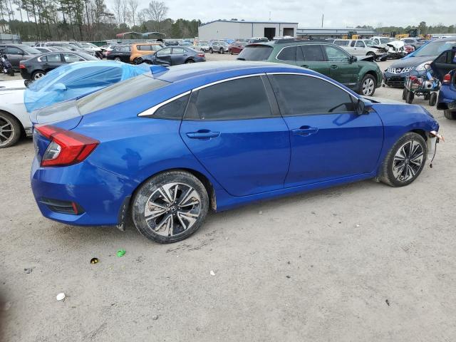 19XFC1E35HE028258 - 2017 HONDA CIVIC EX BLUE photo 3