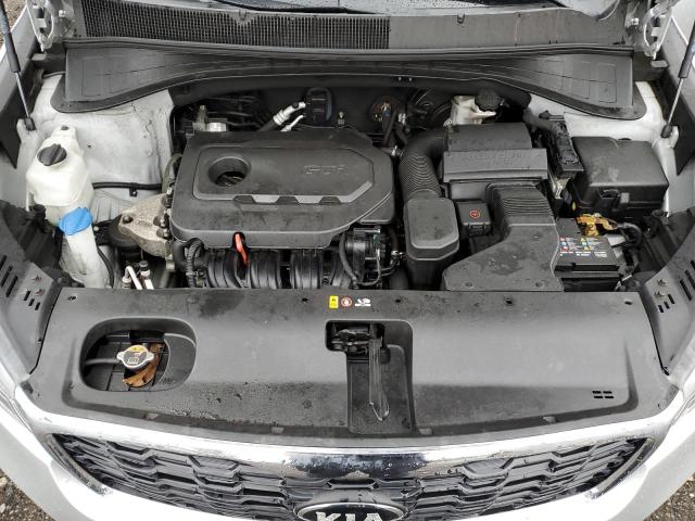 5XYPGDA33KG562773 - 2019 KIA SORENTO L SILVER photo 12