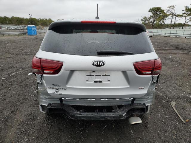 5XYPGDA33KG562773 - 2019 KIA SORENTO L SILVER photo 6